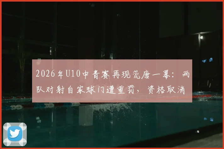 2026年U10中青赛再现荒唐一幕：两队对射自家球门遭重罚，资格取消教练禁赛引深思